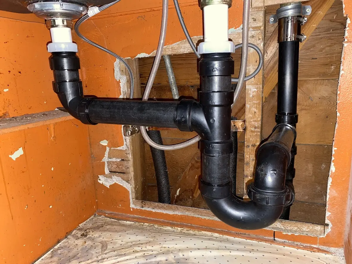 Professional Plumbing Inspection equipment and tools on the job in Randolph